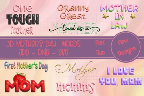 3D Mother's Day Words - Part 2: Your Design Toolkit