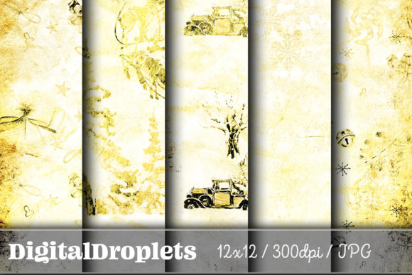 Christmas Time Vol. 12 | Collection: Gothic Grunge for Festive Projects
