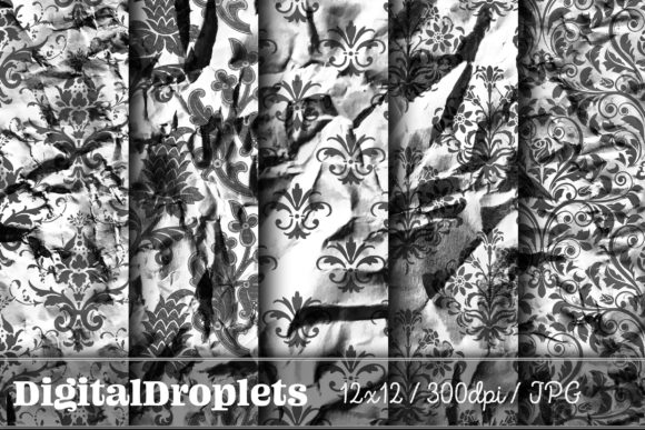 Elegant Textures for Timeless Projects: Paper Damask Vol. 3