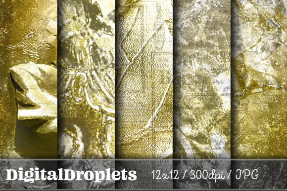 Gilded Flower Imprints Vol. 25: Vintage Floral Elegance