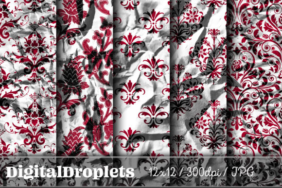Paper Damask Vol. 9: Elevate Your Vintage & Steampunk Projects