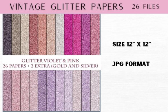 Sparkle and Shine: Mastering Glitter Digital Papers for Scrapbooking